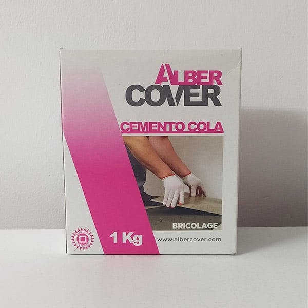 foto de cemento cola Alber Cover 1Kg