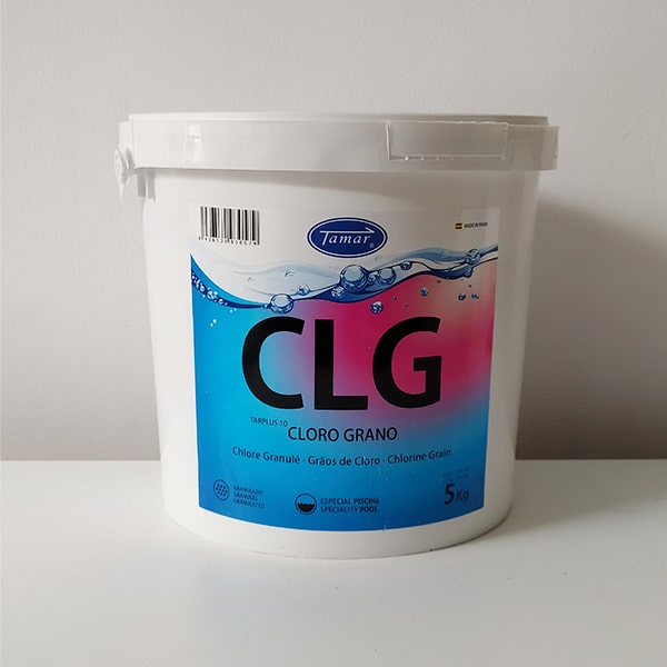 foto de cloro en grano para piscinas CLG Tamar