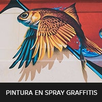 imagen de pintura spray graffitis