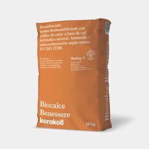 foto de mortero Biocalce Benessere 18Kg