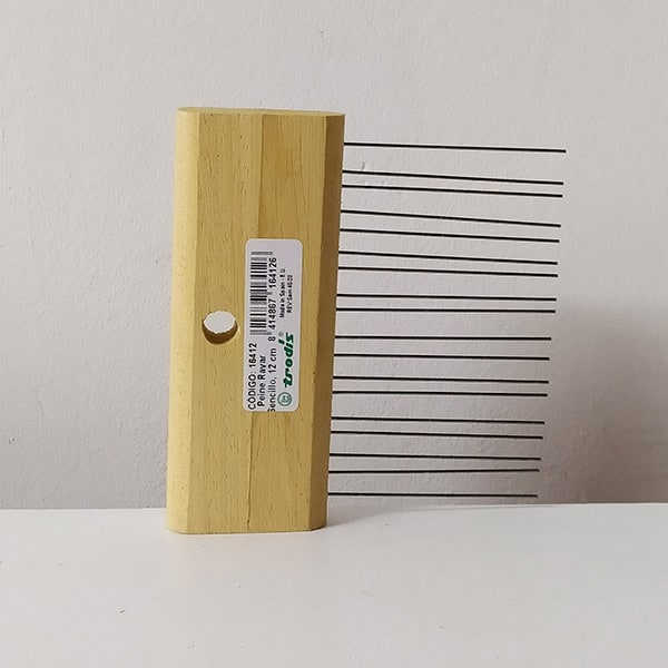 imagen de peine de rayar sencillo Trodis 12cm