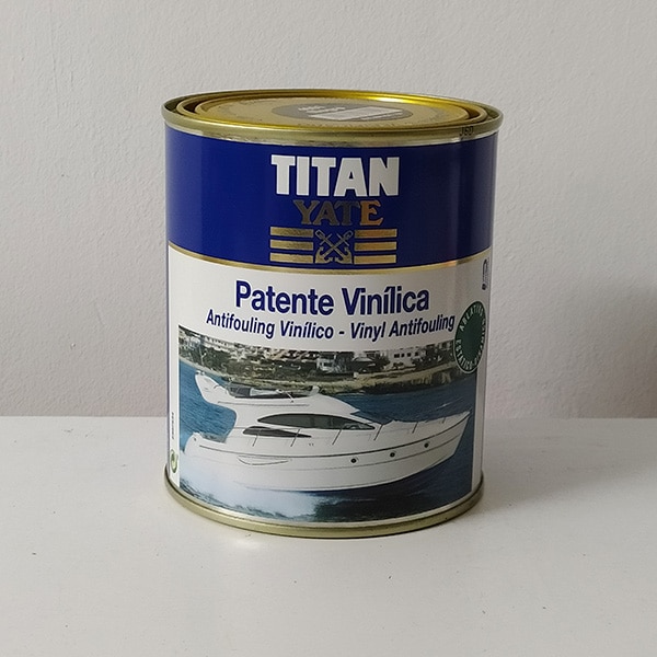 foto de pintura náutica patente vinílica Titan