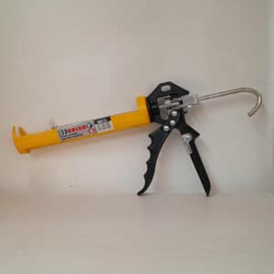 imagen pistola silicona antigoteo amarilla Brixo